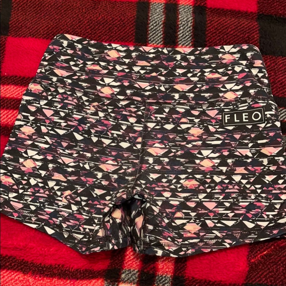 Fleo power high rise shorts